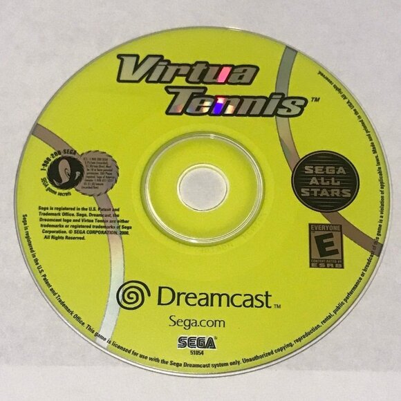 Sega Dreamcast Virtua Tennis - Picture 1 of 1